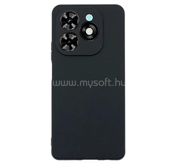 GIGAPACK Tecno Spark Go 2024 4G / Spark 20C 4G GIGAPACK Szilikon telefonvédő matt FEKETE
