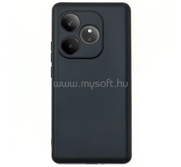 GIGAPACK Realme GT 6T / GT 6 GIGAPACK Szilikon telefonvédő matt FEKETE