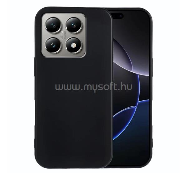 GIGAPACK Xiaomi 15T Pro GIGAPACK Szilikon telefonvédő matt FEKETE