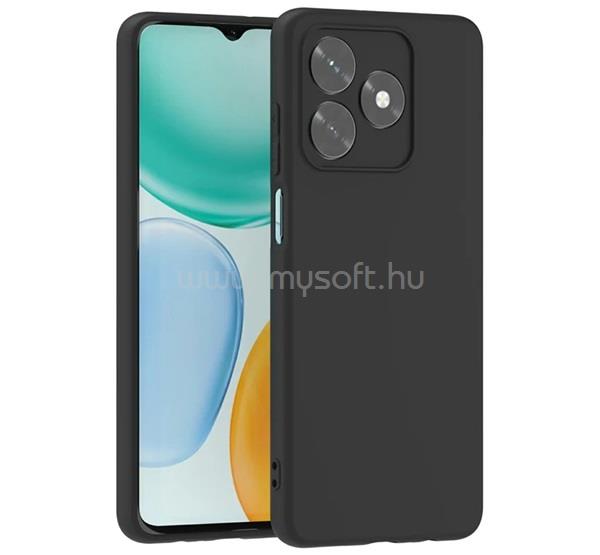 GIGAPACK Honor X5c Plus GIGAPACK Szilikon telefonvédő matt FEKETE