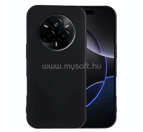 GIGAPACK Realme 14 Pro GIGAPACK Szilikon telefonvédő matt FEKETE