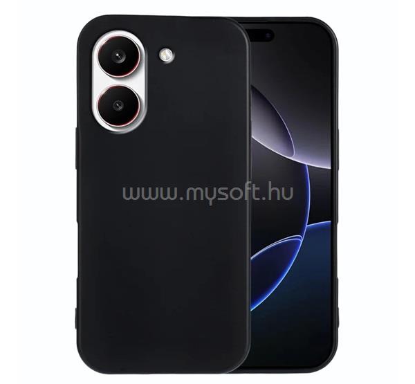 GIGAPACK Poco X8 Pro GIGAPACK Szilikon telefonvédő matt FEKETE