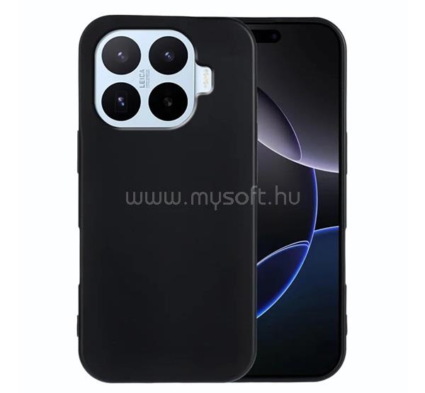 GIGAPACK Xiaomi 17T Pro GIGAPACK Szilikon telefonvédő matt FEKETE