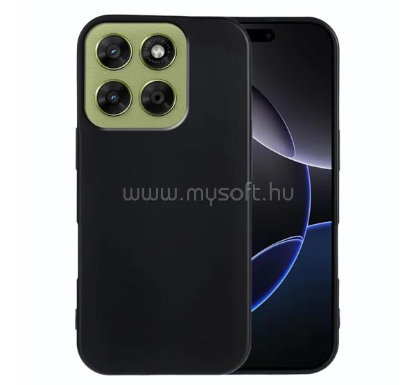 GIGAPACK Motorola Moto G87 5G / G77 5G GIGAPACK Szilikon telefonvédő matt FEKETE