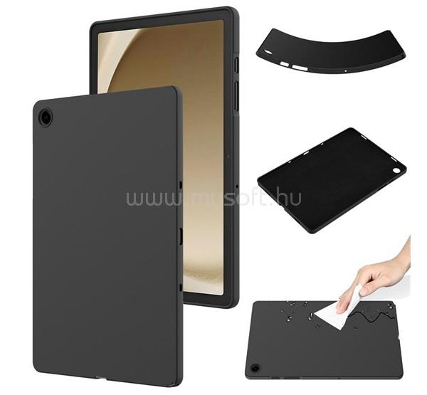 GIGAPACK Samsung Tab A9 Plus 5G / Tab A9 Plus WIFI GIGAPACK Szilikon telefonvédő matt FEKETE