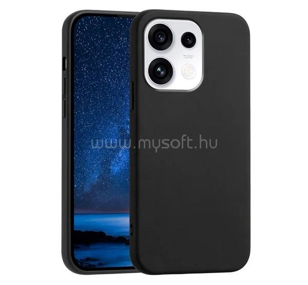 GIGAPACK Oppo Reno16 F GIGAPACK Szilikon telefonvédő matt FEKETE