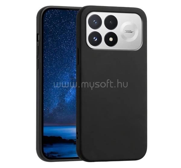 GIGAPACK Poco F9 Pro GIGAPACK Szilikon telefonvédő matt FEKETE