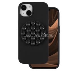 GIGAPACK iPhone 13 GIGAPACK Szilikon telefonvédő matt, tapadókorong, FEKETE GP-187348 small
