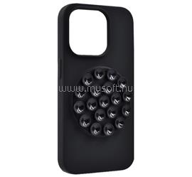 GIGAPACK iPhone 16 Pro GIGAPACK Szilikon telefonvédő matt, tapadókorong, FEKETE GP-187386 small