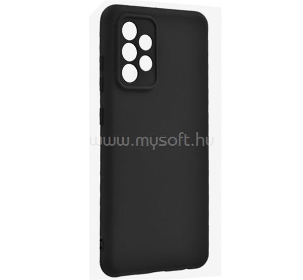 GIGAPACK Samsung A52s 5G / A52 5G / A52 4G GIGAPACK Szilikon telefonvédő matt, prémium, FEKETE