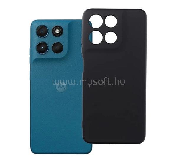 GIGAPACK Motorola Moto G57 Power 5G GIGAPACK Szilikon telefonvédő matt, prémium, FEKETE