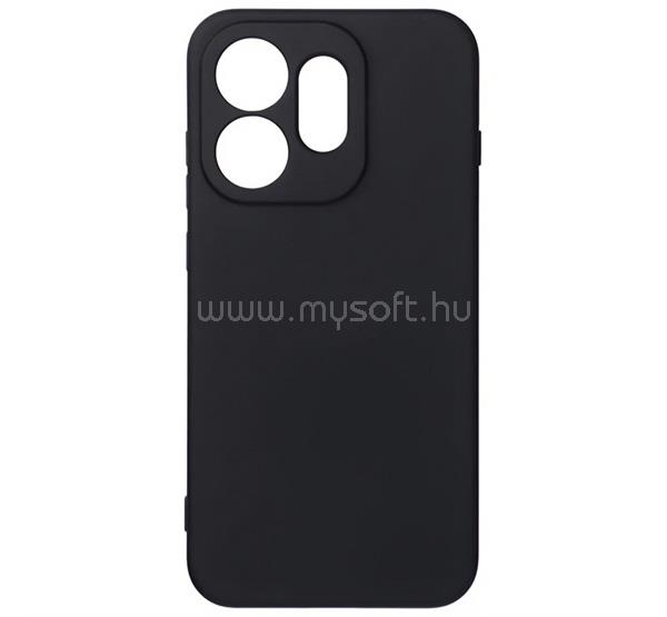GIGAPACK Oppo Reno16 GIGAPACK Szilikon telefonvédő matt, prémium, FEKETE