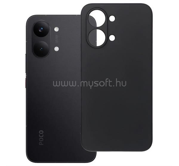 GIGAPACK Poco X8 Pro Max GIGAPACK Szilikon telefonvédő matt, prémium, FEKETE