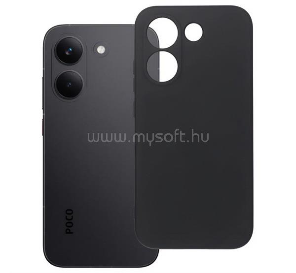 GIGAPACK Poco X8 Pro GIGAPACK Szilikon telefonvédő matt, prémium, FEKETE