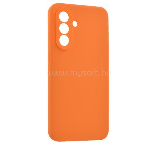 GIGAPACK Samsung A37 5G / A56 5G / A36 5G GIGAPACK Szilikon telefonvédő matt, prémium, NARANCSSÁRGA