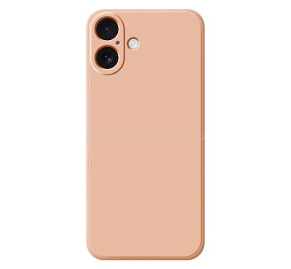 GIGAPACK iPhone 17 GIGAPACK Szilikon telefonvédő matt, prémium, RÓZSASZÍN