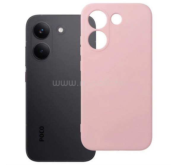 GIGAPACK Poco X8 Pro GIGAPACK Szilikon telefonvédő matt, prémium, RÓZSASZÍN