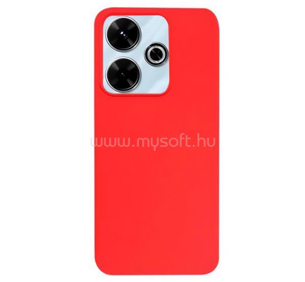 GIGAPACK Redmi 13 4G GIGAPACK Szilikon telefonvédő matt PIROS