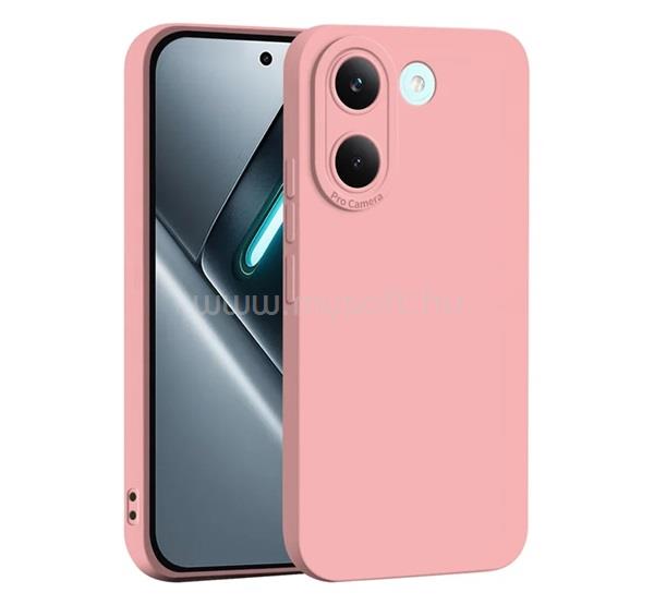 GIGAPACK Poco X8 Pro GIGAPACK Szilikon telefonvédő matt RÓZSASZÍN