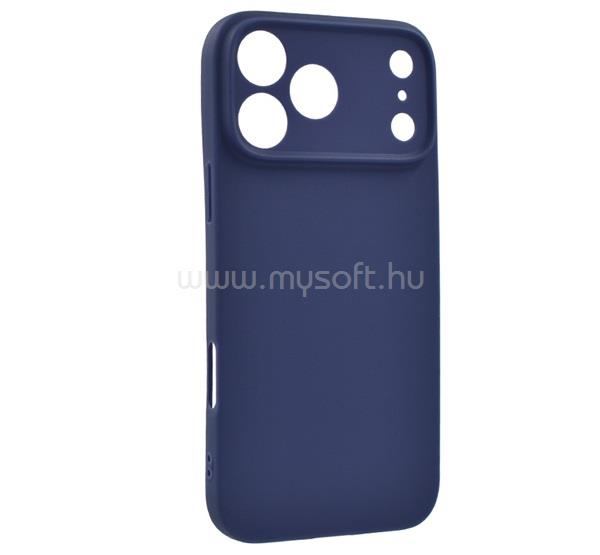 GIGAPACK iPhone 17 Pro Max GIGAPACK Szilikon telefonvédő matt SÖTÉTKÉK