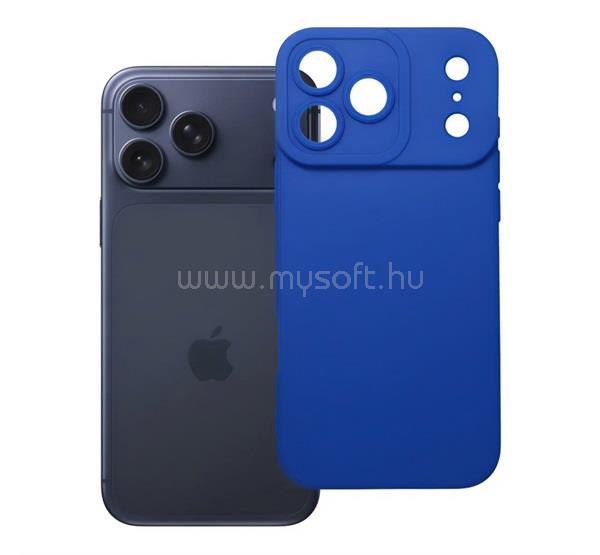 GIGAPACK iPhone 18 Pro Max / 17 Pro Max GIGAPACK Szilikon telefonvédő matt SÖTÉTKÉK