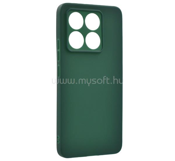 GIGAPACK Xiaomi 14T GIGAPACK Szilikon telefonvédő matt SÖTÉTZÖLD