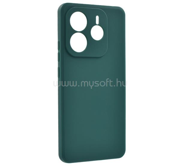 GIGAPACK Redmi Note 14 5G GIGAPACK Szilikon telefonvédő matt SÖTÉTZÖLD