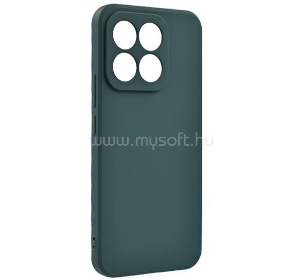 GIGAPACK Honor X8c GIGAPACK Szilikon telefonvédő matt SÖTÉTZÖLD