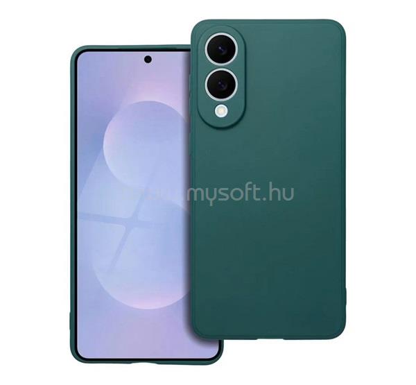 GIGAPACK Samsung S25 Edge GIGAPACK Szilikon telefonvédő matt SÖTÉTZÖLD