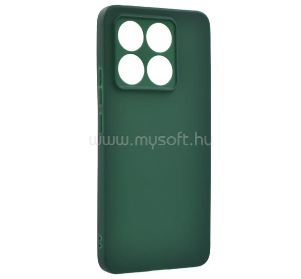 GIGAPACK Honor X7d 4G / 400 Smart 5G GIGAPACK Szilikon telefonvédő matt SÖTÉTZÖLD