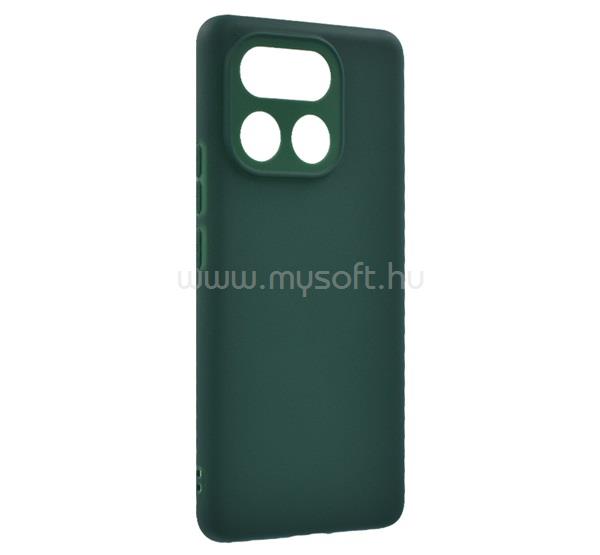 GIGAPACK Realme 16 Pro GIGAPACK Szilikon telefonvédő matt SÖTÉTZÖLD