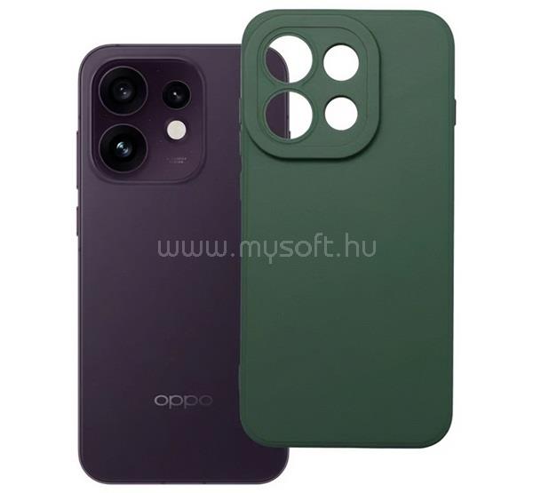 GIGAPACK Oppo Reno16 Pro GIGAPACK Szilikon telefonvédő matt SÖTÉTZÖLD