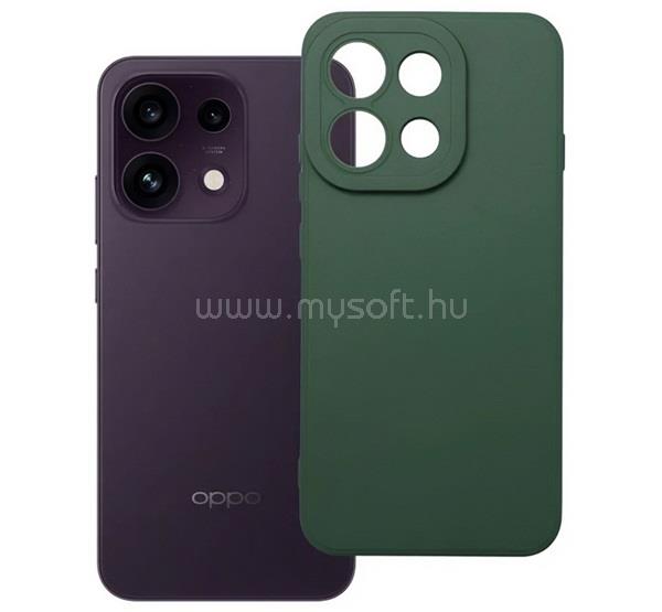 GIGAPACK Oppo Reno16 F GIGAPACK Szilikon telefonvédő matt SÖTÉTZÖLD