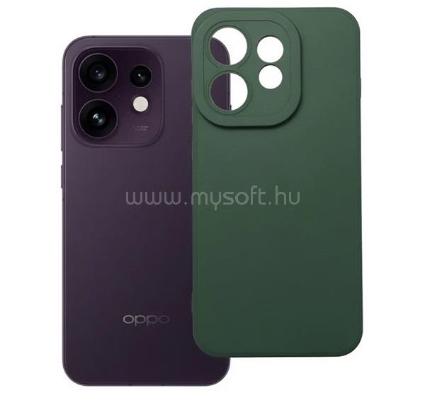 GIGAPACK Oppo Reno16 GIGAPACK Szilikon telefonvédő matt SÖTÉTZÖLD