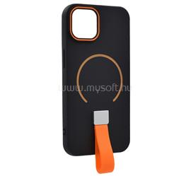 GIGAPACK iPhone 11 GIGAPACK Szilikon telefonvédő mikrofiber plüss belső, MagSafe, FEKETE GP-177453 small