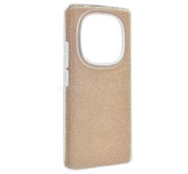 GIGAPACK Redmi Note 14 Pro 4G GIGAPACK Szilikon telefonvédő műanyag belső, csillogó hátlap, ARANY GP-167537 small