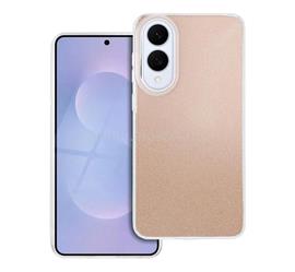 GIGAPACK Samsung S25 Edge GIGAPACK Szilikon telefonvédő műanyag belső, csillogó hátlap, ARANY GP-174312 small