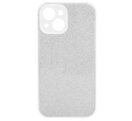 GIGAPACK iPhone 13 mini GIGAPACK szilikon telefonvédő műanyag belső, csillogó hátlap, EZÜST GP-115078 small