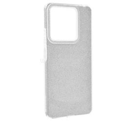 GIGAPACK Redmi Note 14 5G GIGAPACK Szilikon telefonvédő műanyag belső, csillogó hátlap, EZÜST GP-167995 small