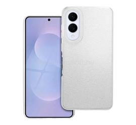 GIGAPACK Samsung S25 Edge GIGAPACK Szilikon telefonvédő műanyag belső, csillogó hátlap, EZÜST GP-174314 small