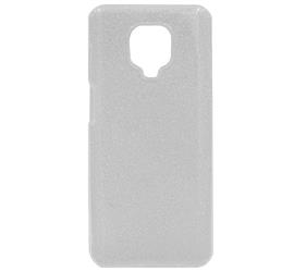 GIGAPACK Redmi Note 9 Pro / Note 9S GIGAPACK Szilikon telefonvédő műanyag belső, csillogó hátlap, EZÜST GP-98065 small