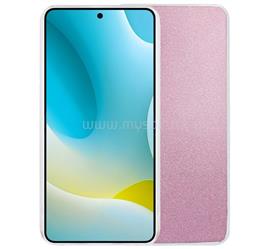 GIGAPACK iPhone 16 Pro GIGAPACK Szilikon telefonvédő műanyag belső, csillogó hátlap, RÓZSASZÍN GP-160081 small