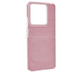 GIGAPACK Redmi Note 14 5G GIGAPACK Szilikon telefonvédő műanyag belső, csillogó hátlap, RÓZSASZÍN GP-167996 small