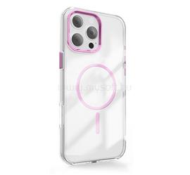 GIGAPACK iPhone 17e / 16e GIGAPACK Szilikon telefonvédő műanyag hátlap, légpárnás sarok, RÓZSASZÍN GP-177279 small