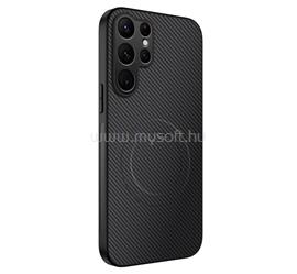 GIGAPACK Samsung S26 Ultra GIGAPACK Szilikon telefonvédő műanyag hátlap, mágneses, FEKETE GP-182304 small