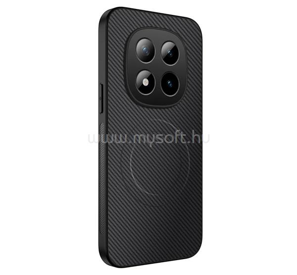 GIGAPACK Redmi Note 15 Pro 5G GIGAPACK Szilikon telefonvédő műanyag hátlap, mágneses, FEKETE