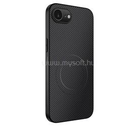 GIGAPACK iPhone 17e / 16e GIGAPACK Szilikon telefonvédő műanyag hátlap, MagSafe, FEKETE GP-182323 small