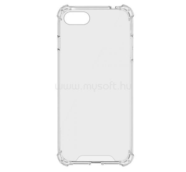 GIGAPACK iPhone SE 3 (2022) / SE 2 (2020) / 8 4.7 GIGAPACK Szilikon telefonvédő műanyag hátlap, légpárnás sarok, ÁTLÁTSZÓ