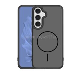 GIGAPACK Samsung S25 Plus GIGAPACK Szilikon telefonvédő műanyag hátlap, MagSafe, FEKETE GP-181519 small
