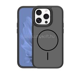 GIGAPACK iPhone 14 Pro GIGAPACK Szilikon telefonvédő műanyag hátlap, MagSafe, FEKETE GP-181529 small